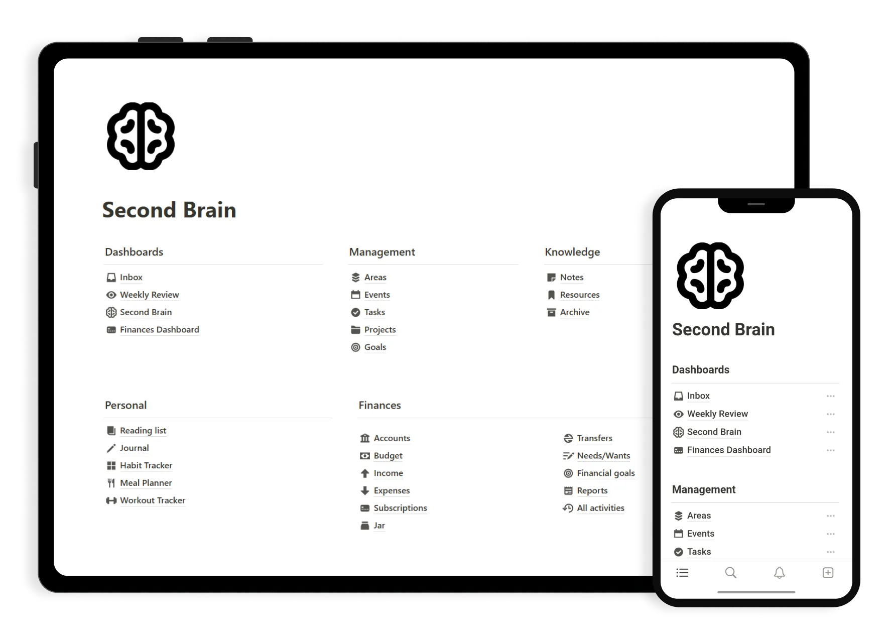 Notion templates